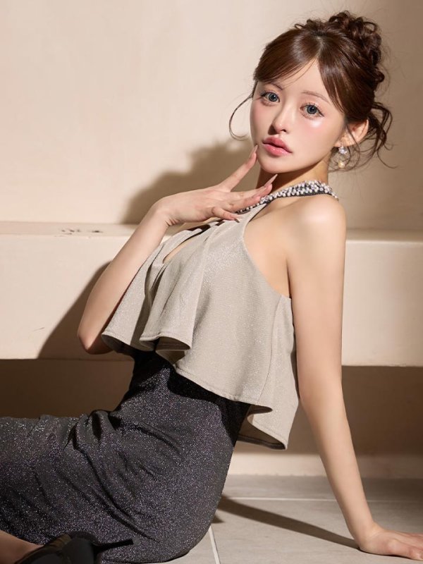 モデル：かるあ　身長：156cm　着用サイズ：Sサイズ