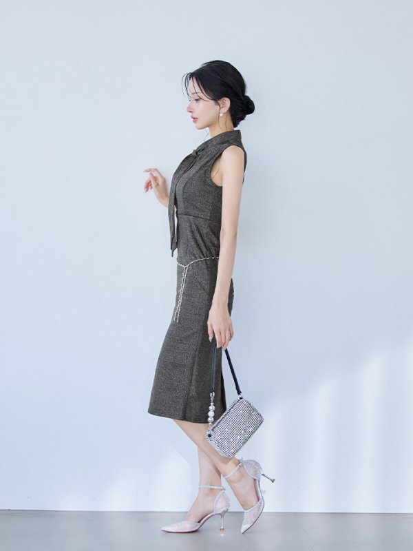 モデル：まおちゃる　身長：158cm　着用サイズ：Sサイズ