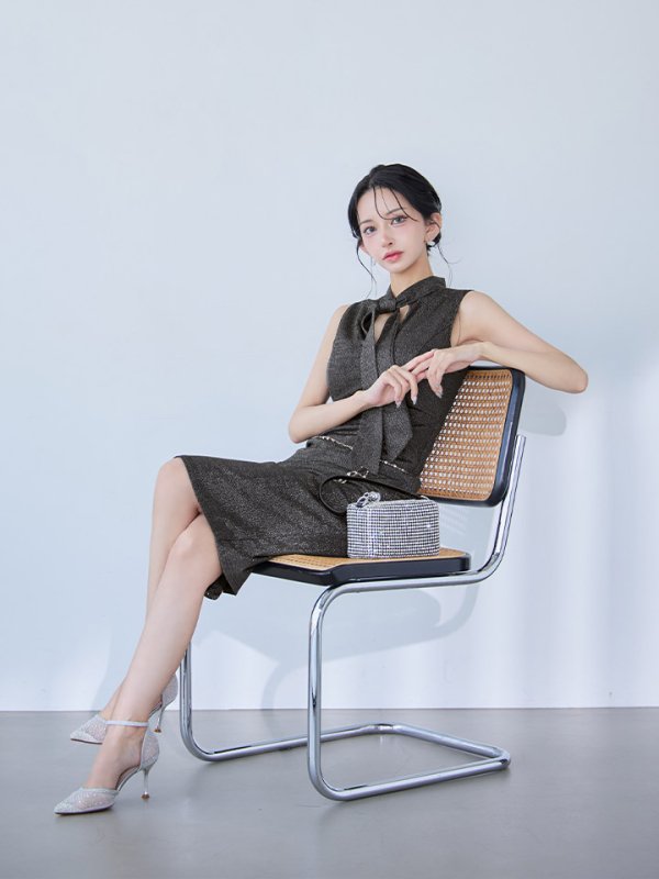 モデル：まおちゃる　身長：158cm　着用サイズ：Sサイズ