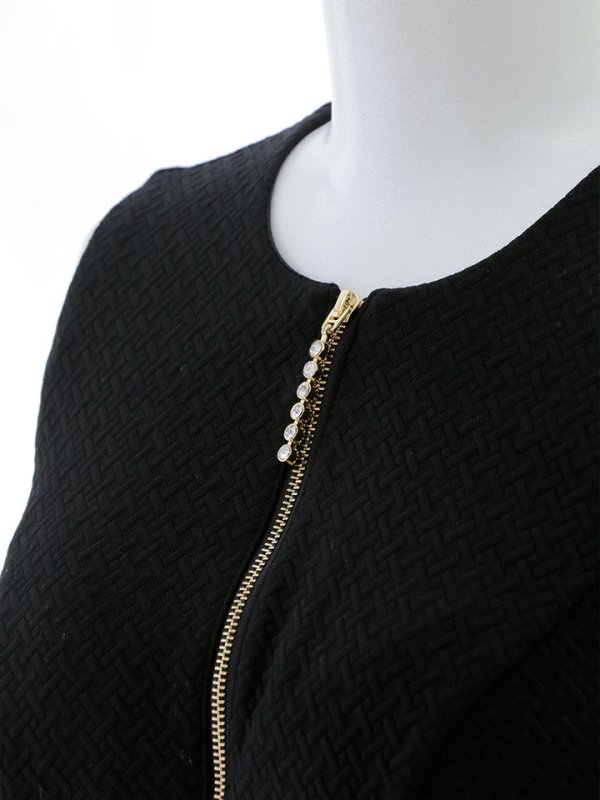 画像14: ワンカラータイトミニドレス/ノースリーブ/ベルト/谷間見せ/背中隠し/ミニドレス/キャバドレス【XS-Mサイズ/1カラー】[OF03B]【IM】