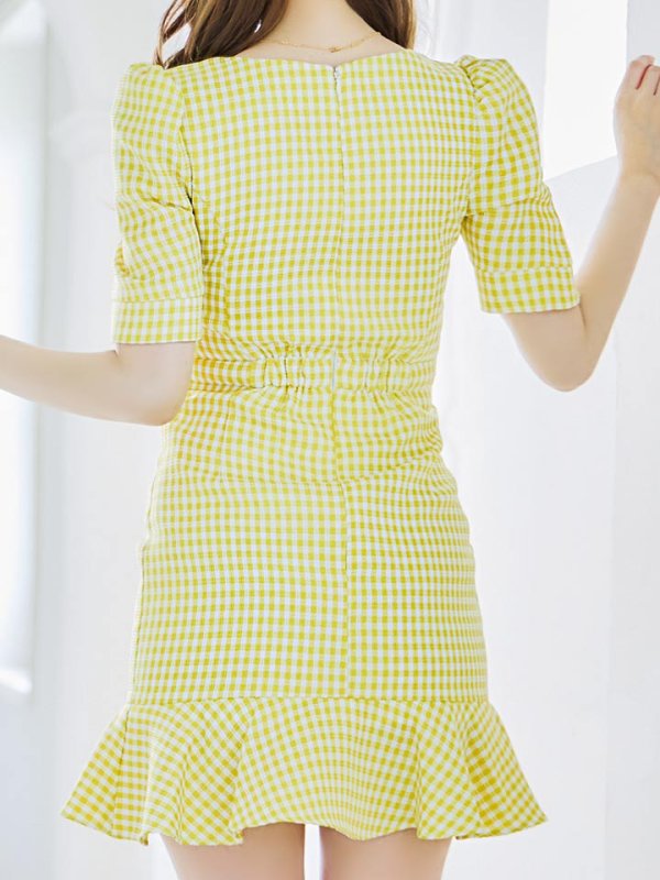 モデル：ゆめ　身長：160cm　着用サイズ：Sサイズ