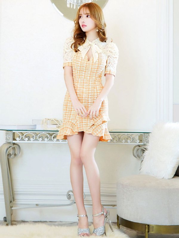 モデル：ゆめ　身長：160cm　着用サイズ：Sサイズ