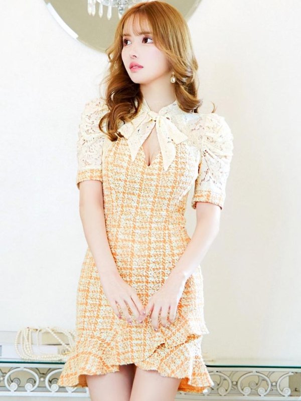 モデル：ゆめ　身長：160cm　着用サイズ：Sサイズ