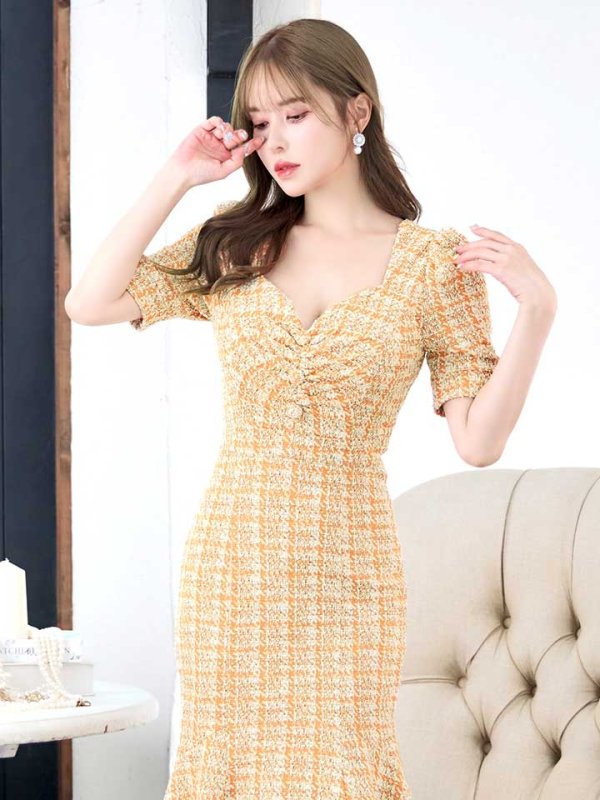 モデル：ゆめ　身長：160cm　着用サイズ：Sサイズ