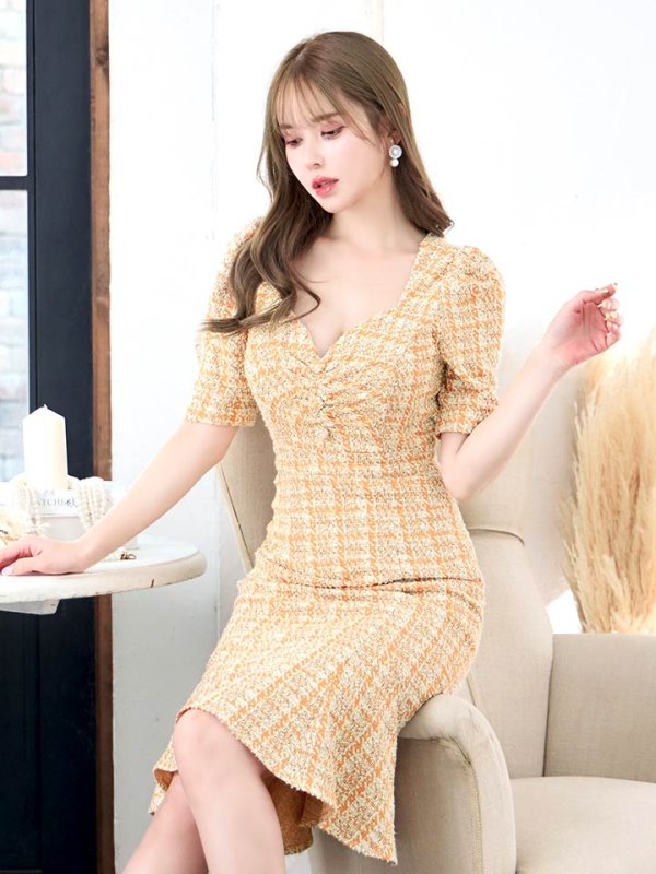 モデル：ゆめ　身長：160cm　着用サイズ：Sサイズ