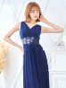 画像5: ゴージャスビジュードレス/ノースリーブ/谷間見せ/背中見せ/ロングドレス/キャバドレス【Fサイズ/3カラー】[OF08-X] 【IM】