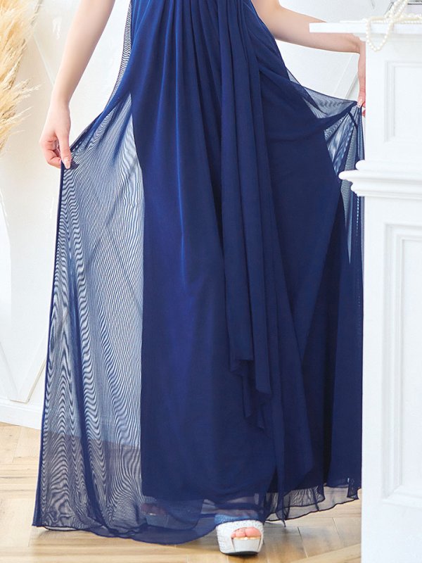 画像7: SALE!ゴージャスビジュードレス/ノースリーブ/谷間見せ/背中見せ/ロングドレス/キャバドレス【Fサイズ/3カラー】[OF03B-X] 【IM】