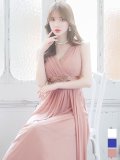 ゴージャスビジュードレス/ノースリーブ/谷間見せ/背中見せ/ロングドレス/キャバドレス【Fサイズ/3カラー】[OF08-X] 【IM】
