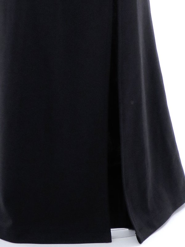 画像15: 再入荷!ワンカラービジューノースリーブロングドレス/無地/ビジュー/谷間見せ/ロングドレス/キャバドレス【S-Mサイズ/1カラー】[OF03B-X] 【IM】