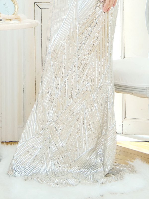 画像6: ビジュースパンコールロングドレス/アメスリ/ノースリーブ/ロングドレス/キャバドレス【S-Mサイズ/2カラー】[OF03B] 【IM】