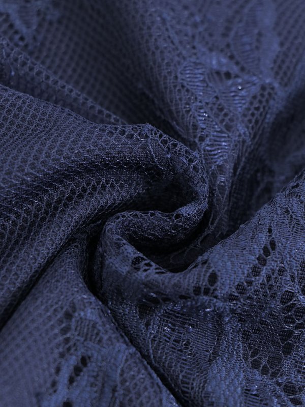 画像16: セットアップミニドレス/2ピース/刺繍レース/フロントジップ/チュール袖/キャバドレス/谷間見せ/ミニドレス/キャバドレス【XS-Lサイズ/1カラー】[OF03B] 【IM】