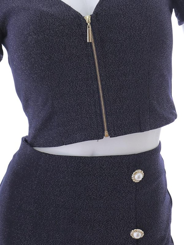 画像17: ラメマーメイドセットアップミディアムドレス/ミディアムドレス【XS-Lサイズ/1カラー】[OF03B] 【IM】