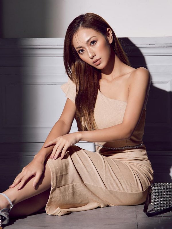 モデル：かれん　身長：153cm　着用サイズ：Sサイズ