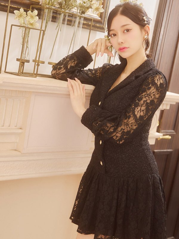 モデル:ゆりお 身長:165cm 着用サイズ:Sサイズ