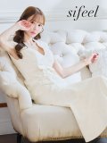 【sifeel/シフィール】ノースリーブウエストリボンフレアドレス/キャバドレス【S-Lサイズ/1カラー】[OF04] 【SB】dzw