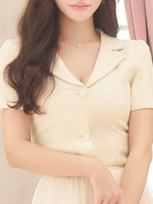 モデル：りな　身長：160cm　着用サイズ：Sサイズ