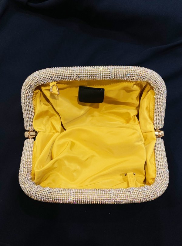 画像5: 【GINZA COUTURE/銀座クチュール】キラキラストーン/ チェーンショルダー/ クラッチ/ 2way/ バッグ【4カラー】[OF04]