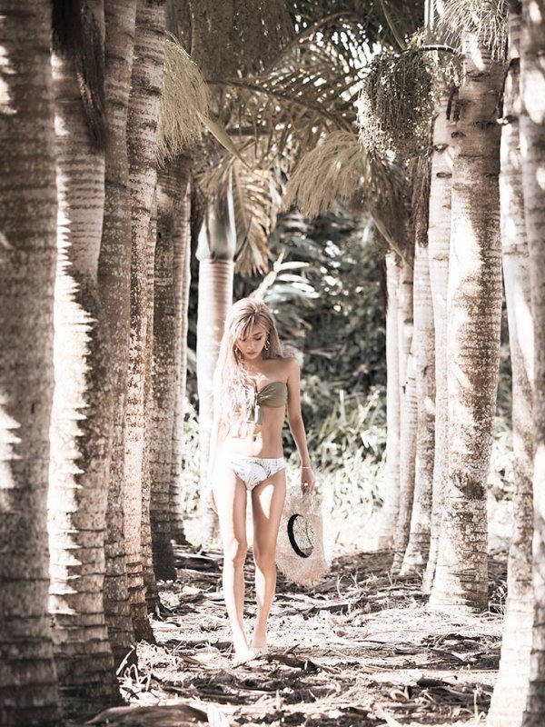 画像8: 【即日発送】【水着セール】【ビキニ】【水着】ヘルシーリーフバンドゥビキニ[YMT]