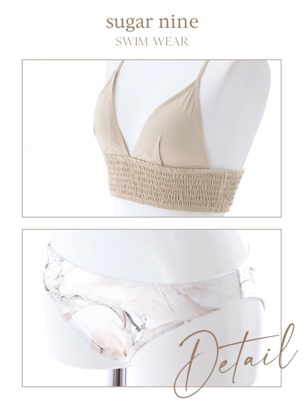 画像32: 【即日発送】【水着セール】【ビキニ】【水着】バッククロス大理石ビキニ[YMT]