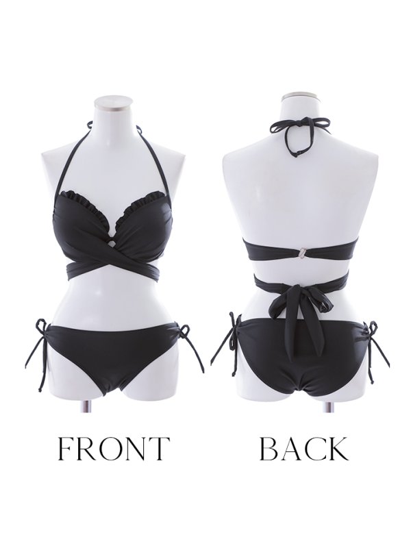 画像32: 【即日発送】【ビキニ】【水着】ホルターネックハイウエストビキニ[YMT]