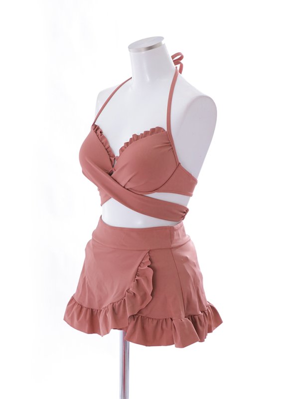 画像29: 【即日発送】【ビキニ】【水着】ホルターネックハイウエストビキニ[YMT]