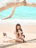 画像11: 【即日発送！】【ビキニ】【水着】ショルダーフリルクロスビキニ/無地/シンプル[YMT]