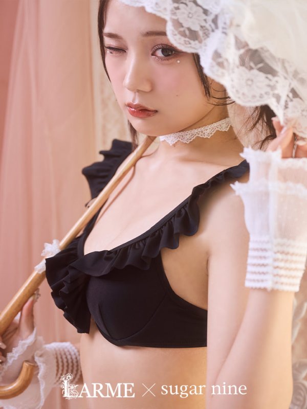 画像2: 【ビキニ】【水着】フリルx千鳥ビキニ[M191-SW-23PY][YMT]