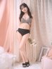 画像4: 【ビキニ】【水着】ブラウンチェックハイウエストビキニ[M192-SW-23PY][YMT]