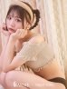 画像3: 【ビキニ】【水着】オフショルビキニ /無地/シャーリング/ニット/2点セット[YMT]