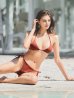 画像18: 【ビキニ】【水着】トライアングルヘルシー ニットビキニ[YMT]