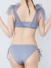 画像38: 【ビキニ】【水着】チュールリボン バストアップ ビキニ 2点セット[YMT]【一部予約 / 5月下旬-6月中旬発送予定】