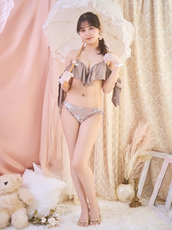 画像4: 【即日発送】【ビキニ】【水着】サイドリボンフリルビキニ(MG-SN003)（MG-B008）[YMT]