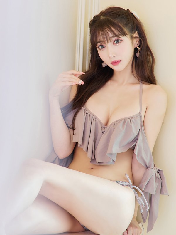 画像21: 【即日発送】【ビキニ】【水着】サイドリボンフリルビキニ(MG-SN003)（MG-B008）[YMT]