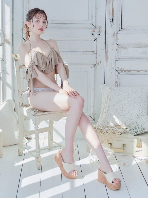 画像3: 【即日発送】【ビキニ】【水着】サイドリボンフリルビキニ[YMT][M210-HS-23NN]