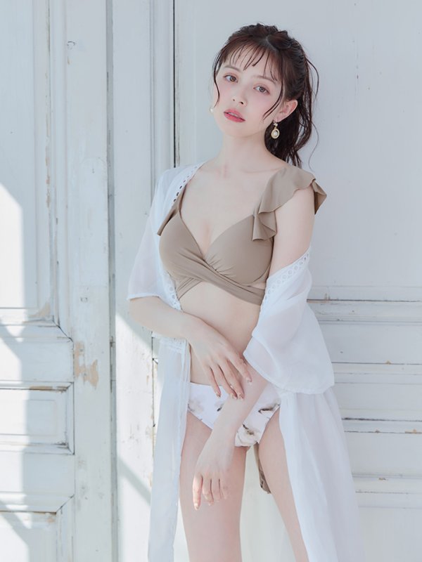 画像13: 【即日発送】【ビキニ】【水着】クロスカットフリルビキニ[YMT][M212-HS-23NN]