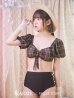 画像3: 【ビキニ】【水着】パフスリーブ2wayビキニ[M214-SW-23PY][YMT]