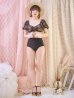 画像4: 【ビキニ】【水着】パフスリーブ2wayビキニ[M214-SW-23PY][YMT]