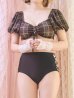 画像5: 【ビキニ】【水着】パフスリーブ2wayビキニ[M214-SW-23PY][YMT]