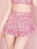 画像23: 【予約商品/6月下旬発送予定】【ビキニ】【水着】ツイード柄ビッグリボンビキニ 2点セット[YMT]