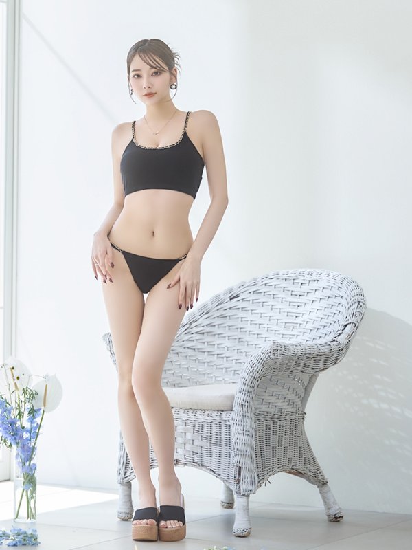 画像15: 【即日発送】【ビキニ】【水着】ヘルシーシンプルビキニ 2点セット[YMT]