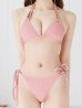画像10: 【即日発送！】【ビキニ】【水着】ワッフル生地シンプルトライアングルビキニ  2点セット[YMT]
