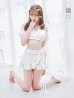 画像22: 【ビキニ】【水着】袖付きシャーリングトップス 4点セット【予約 / 7月上旬発送予定】[YMT]