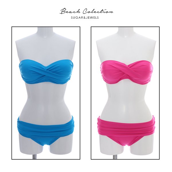 画像20: 【即日発送】【水着セール】【水着】ベーシックバンドゥホルタービキニ[YMT]