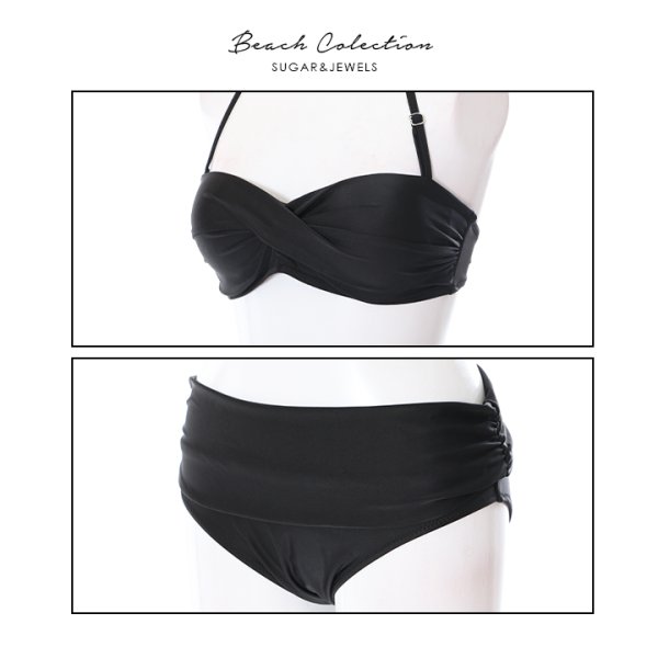 画像23: 【即日発送】【水着セール】【水着】ベーシックバンドゥホルタービキニ[YMT]