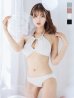 画像1: 【ビキニ】【水着】ホルターネックリブシンプルビキニ 2点セット【予約/7月上旬発送予定】[YMT] (1)