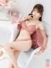 画像3: 【即日発送！】【ビキニ】【水着】ふんわりシアー長袖ビキニ 2点セット[YMT]