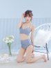 画像39: 【予約商品/7月上旬発送予定】【ビキニ】【水着】シアーチュニック付きハイウエストビキニ 3点セット[YMT]