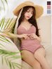 画像3: 【予約商品/7月上旬発送予定】【ビキニ】【水着】シアーチュニック付きハイウエストビキニ 3点セット[YMT]
