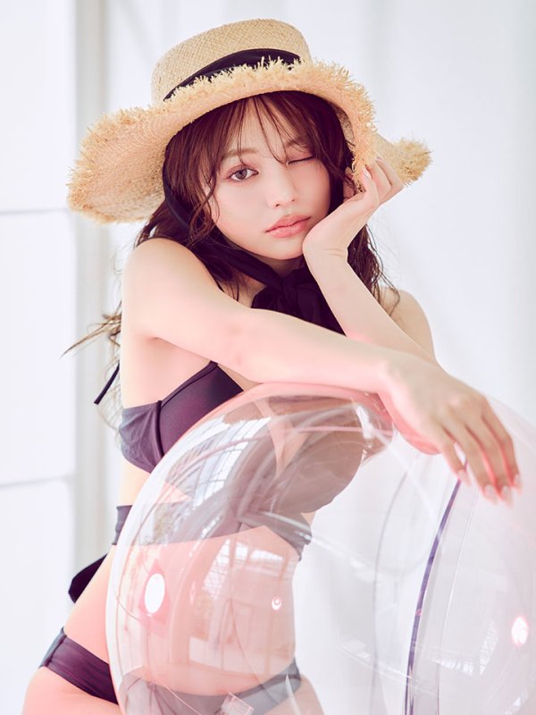 画像17: 【即日発送】【ビキニ】【水着】バッククロスリボンワンカラービキニ 2点セット [YMT]