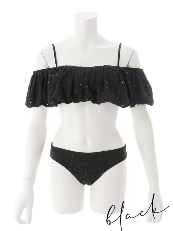 画像45: 【即日発送】【ビキニ】【水着】バルーンガーリービキニ   2点セット[YMT]